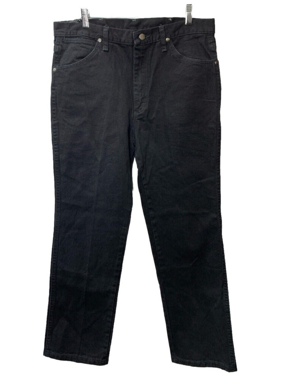 Wrangler Men's 933 Silver Edition Slim Fit Jeans 10933SEWK Black Long Pant 33X30